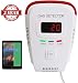 Propane / Natural Gas Detector, Home Gas Alarm; Leak Tester, Sensor; Monitor Combustible Gas Level: Methane, Butane, LPG, LNG; Voice / Light Warning & LED Display, Prevent Fire Explosions; eBook primary