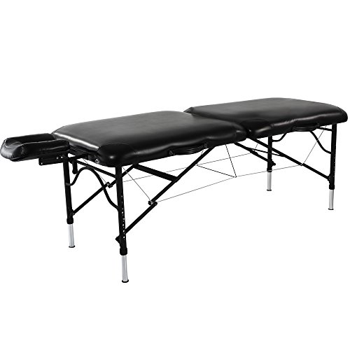 UPC 655544263529, Master Massage Stratomaster Ultralight Portable Massage Table, Black, 30 Inch