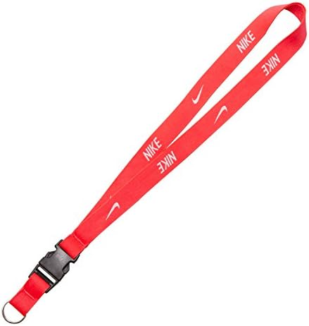 red nike lanyard