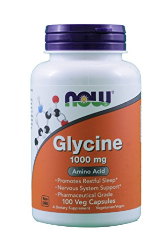 Now - glycine 1000 mg 100 capsules