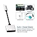 Headphone Jack Adapter Dongle for iPhone Xs/Xs Max/XR/ 8/8 Plus/X (10) /7/7 Plus Adapter to 3.5mm Jack Converter Car Charge Accessories Cables & Audio Connector 2 in 1Earphone Splitter Support All iOSthumb 1