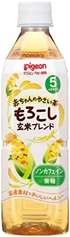 Amazon ピジョン ベビー飲料 赤ちゃんのやさい茶 もろこし玄米ブレンド ペットボトル 子ども のみもの 無糖 ノンカフェイン 500ml 24本 ピジョン ベビー用飲料 通販