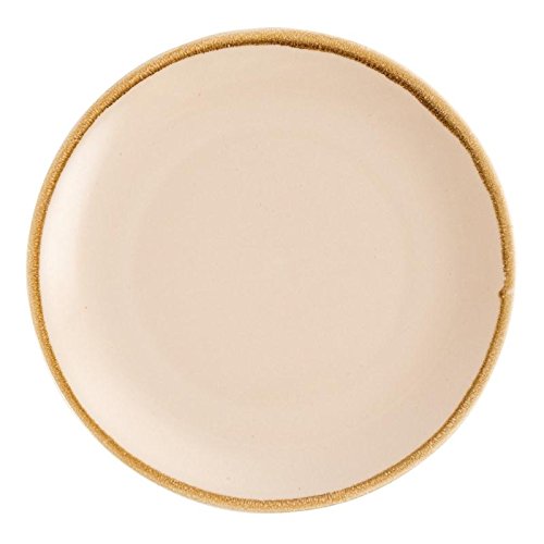 Olympia Kiln Sandstone Round Coupe Plate - 280mm 11" (Box 4)