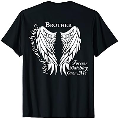 Brother Guardian Angel T-Shirt - Memorial Gift