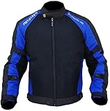 MOTOTECH Scrambler AIR Motorcycle Jacket - Combo Colors - Orange/Flo Green/Grey/Red/Blue