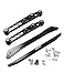 BLACKHORSE-RACING Rear Lower Control Arm Subframe Rear Lower Tie Bar Subframe Brace Arm, Lower Control Arms Suspensio Kit Fit for 1992-1995 Honda Civic Acura Integra EG