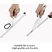 10 inch Ceramic Knife Sharpener Rod with Good Grips ABS Handle - Sharpen the Edge Quickly & Keep the Edge from Folding Over - Professional Zirconia Sharpening Stick Tool for Kitchen Knife, Scissors