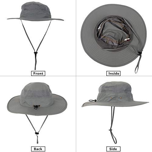 image for SUNMEET Sun Hat for Men Women Waterproof Fishing Hat Breathable Adjust