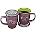 Abbey Press (Abbey & CA Gift Inspiring Woman Mug and Coaster Set, 14 oz, Lavender
