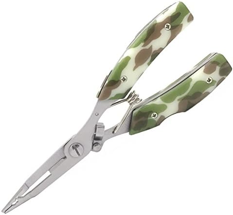 Rompson Stainless Steel Fishing Pliers Fishing Gear Fishing Scissors Line Cutters Hook Removers
