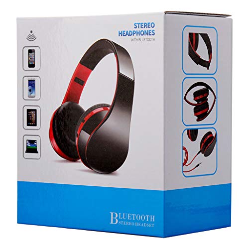 YJYdada Kubite Collapsible with MIC Foldable DJ Headphones 3.5mm Wired Game Earphones (Blue)