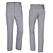 adidas 2017 Puremotion Stretch 3-Stripes Pants Mens Golf Flat Front Trousers Mid Grey/Vista Grey 34x32
