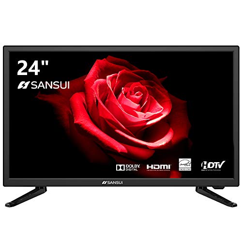 SANSUI LED HD TV 24 inch 32 inch 40 inch 720p & 1080p Flat Screen TV with HDMI and USB Ports with Energy Star (2019 Model) (24-inch) SANSUI LED HD TV 24 inch 32 inch 40 inch 720p & 1080p Flat Screen TV with HDMI and USB Ports with Energy Star (2019 Model) (24-inch)