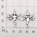 Youdiyla 65 PCS Fairy Charms Collection, Mix Silver Cupid Pixie Angel Winged Woodland Fairy on The Moon Metal Charm Pendant Supplies Findings for Jewelry Making (HM151)