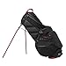 TaylorMade Flextech Crossover Stand Bag, Black/Blood Orange