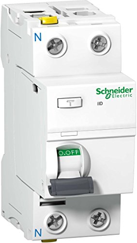 Schneider A9Z20216 Residual Current Circuit Breaker IID, 2P, 16 A 10mA Typ A