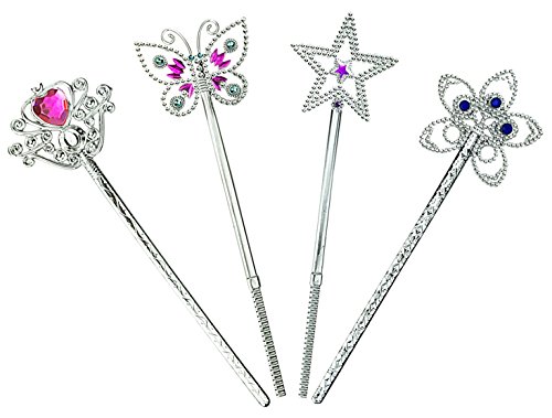 Princess Jewelry Dress Up Accessories Toy Playset for Girls (50 pcs)