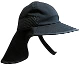 N'Ice Caps Boys Wide Brim Flapper Hat with Side Mesh Ventilation