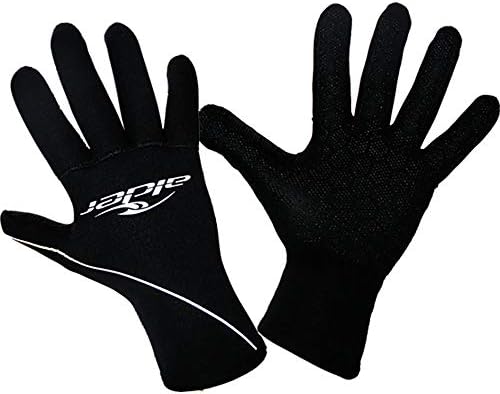 Alder Edge 3mm Wetsuit Gloves - Surfing / Open Water Swimming / Diving / Snorkelling / Sailing / Kayaking / Canoeing / Jetski / Neoprene Accessories / Wetsuit Accessories / Coasteering / Watersports Activities - Adults and Juniours