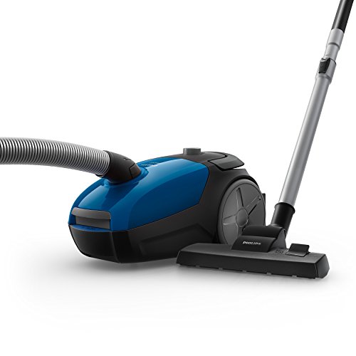 Philips-FC824509-Aspirateur-avec-Sac-PowerGo-750W-Capacite-de-Poussiere-3L-Suceur-Plat-Integre-Bleu