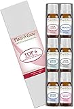 Essential Oil Blends Set 6-10 ml 100% Pure Therapeutic Grade for Sleep, Relaxation, Stress and Anxiety, Headaches and Migraines, Muscle Pain Relief, Colds and Coughs Great for Aromatherapy Diffuser