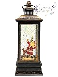 ANYTEC Musical Christmas Snow Globes, Christmas