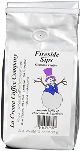 La Crema Coffee Fireside Sips, 12-Ounce Packages (Pack of 2)