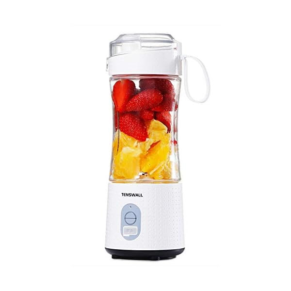 Portable-Blender-Mini-Blenders-for-Smoothies-and-Shakes-Handheld-Fruit-Mixer-Machine-13oz-USB-Rchargeable-Juicer-Cup-Ice-Blender-Mixer-HomeOfficeOutdoors Portable Blender, Mini Blenders for Smoothies and Shakes, Handheld Fruit Mixer Machine 13oz USB Rchargeable Juicer Cup, Ice Blender Mixer Home/Office/Outdoors