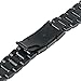 TRUMiRR 22mm Quick Release Watch Band Stainless Steel Strap Bracelet for Samsung Gear S3 Classic Frontier,Gear 2 R380 R381 R382,Moto 360 2 46mm, Pebble Time, Asus Zenwatch 1 2 Men, LG G Watch