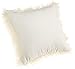 OJIA Deluxe Home Decorative Super Soft Plush Mongolian Faux Fur Throw Pillow Cover Cushion Case (20 x 20 Inch, Light Yellow)