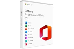 Microsoft Office 2021 Professional for PC Lifetime Activation | Word, Excel, PowerPoint, Outlook, Access, OneNote, Publisher,