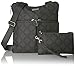 Baggallini Women's Horizon Crossbody Charcoal Link, Charcoal Link