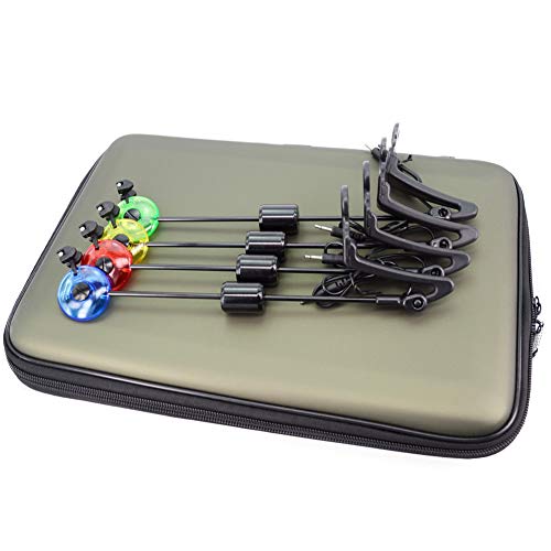 Almabner Angel-Bissanzeiger für Angelrute und Meerestanganzeige zum Angeln Swinger Set Bissanzeiger Drop Off Outdoor…