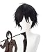 Angels of Death Zack Isaac Foster Cosplay Wig Cosplay Costume Hair Black