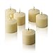 Light In The Dark Ivory Votive Candles - Box of 72 Unscented Candles - 10 Hour Burn Time - Bulk Candles for Weddings, Parties, Spas and Decorations primary