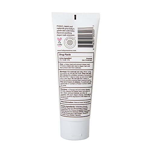 Baby Mantra Diaper Rash Ointment EWG Verified Diaper Cream made with