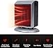 Space Heater, Bermunavy Indoor Personal Heater, Portable Electric Ceramic Heater with Over Heat Protection, Tip Over Protection, 2 Heat Settings, Quick Heat up for Office, Home, Desks, Tabletops