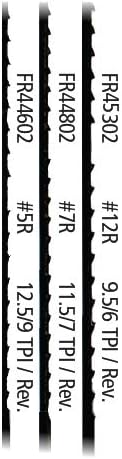 Olson SA4920 9RG/8TPI Scroll Blades, Black - Image 4