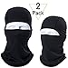 JIUSY 2 Pack or 1 Pack - Balaclava Face Mask Helmet Liner Protection for Tactical Motorcycle Cycling Hunting Hiking Skiing Snowboard