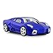 SHIGOO 2.4GHz Wireless Optical Cool Sports Car Mouse 1600DPI High Tracking Speed Wireless Mice for Computer Laptop (Blue)