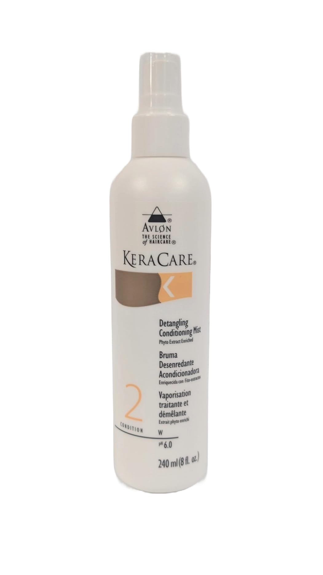 KeraCare Detangling Conditioning Mist- Protects & Smooths 8oz