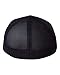 Flexfit Structured Low-Profile Trucker Cap, One Size (Dark Navy)