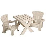American Plastic Toys Adirondack Table and Chairs Set