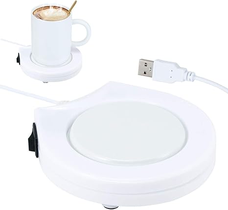 Amazon Shangsky 保温コースター Usb カップウォーマー おしゃれ 適温60 70 コーヒー カップホルダー ホット飲み物用 コップ保温器 お茶 ミルク 保温 オフィス 家庭用 マグカップウォーマー プレゼント コースター オンライン通販