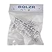 BQLZR Chrome 12 String Acoustic Guitar Machine Heads 6L6R