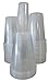 Plastic Disposable Cups 9 oz. | Flexible and Crack Resistant | 80 ct. Bargain Pack | by Crystalware