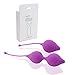 Nautime Kegel Balls Exercise Kit for Women - Medical Silicone Ben Wa Ball - For Bladder Control and Pelvic Floor Weight Set Pleasure Training: Beginner & Advanced (purple)