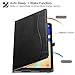 Ztotop Folio Case for Samsung Galaxy Tab S4 10.5 Inch 2018(SM-T830/T835/T837), Leather Folding Stand Cover with Auto Wake/Sleep, S Pen Holder and Multiple Viewing Angles,Black