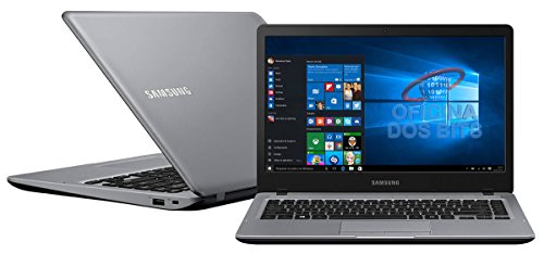 Samsung Essentials E35S - Tela 14” HD, Intel Core i3 6006U, 4GB DDR4, HD 1TB, Intel HD Graphics 520, Windows 10 - Prata - NP300E4L-KW1BR
