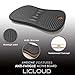 Licloud Standing Desk Anti Fatigue Mat with a Interesting Game, Wooden Wobble Balance Board Stability Rocker with Ergonomic Design Comfort Floor Mat